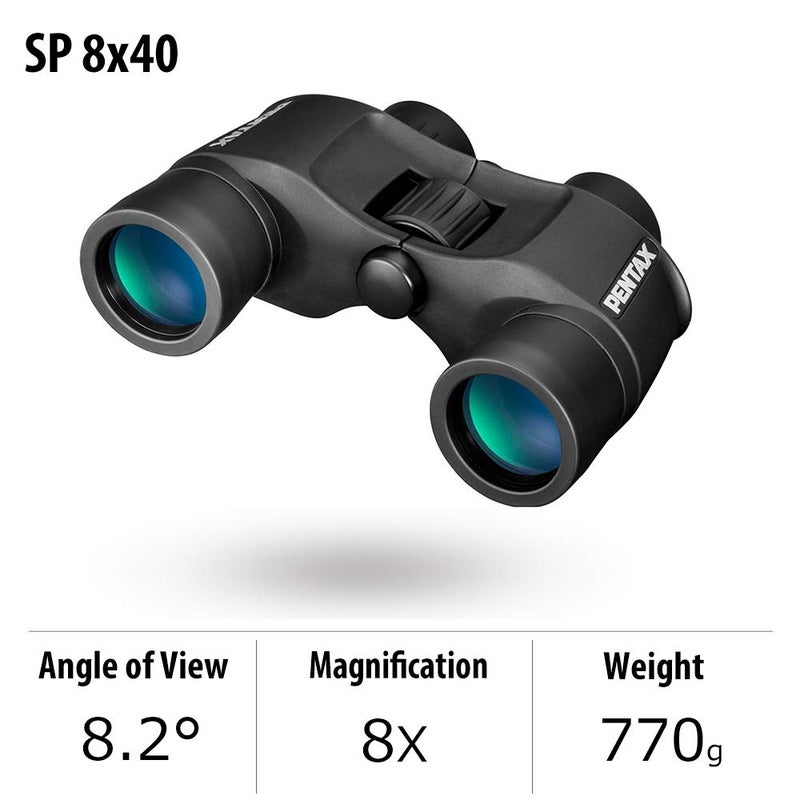 Pentax SP 8x40 Binoculars (Black) - Image 4